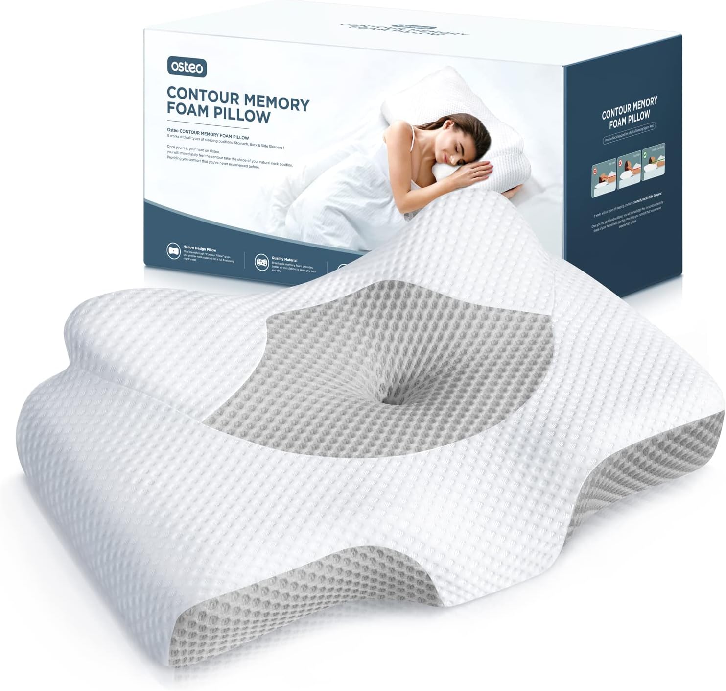 Osteo Neck Pillow: Tested⁣ for Cooling & ⁤Pressure Relief