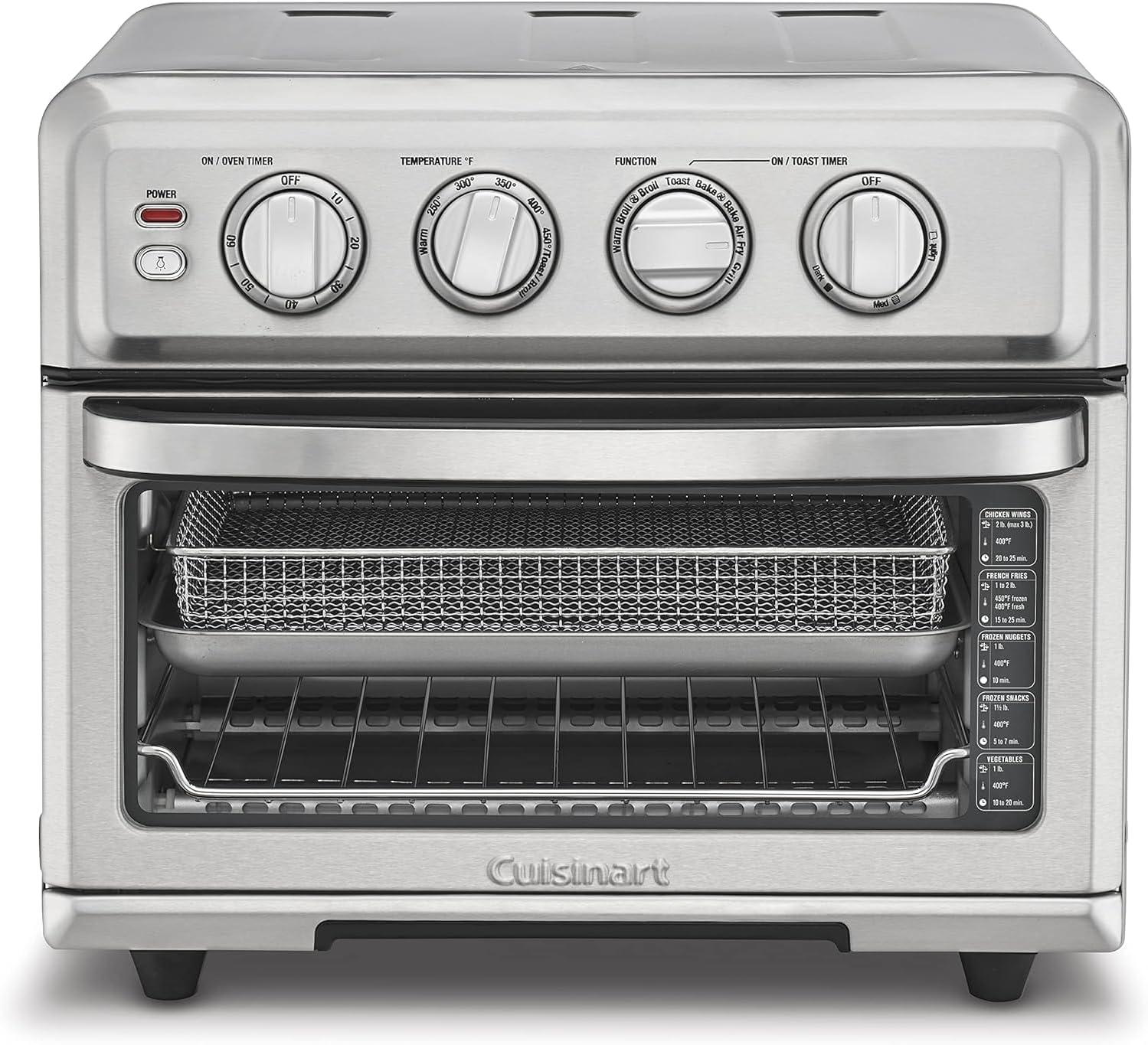 Cuisinart Air Fryer Versus Toaster Oven: Tested Insights on Versatility Perfect for Home cooks