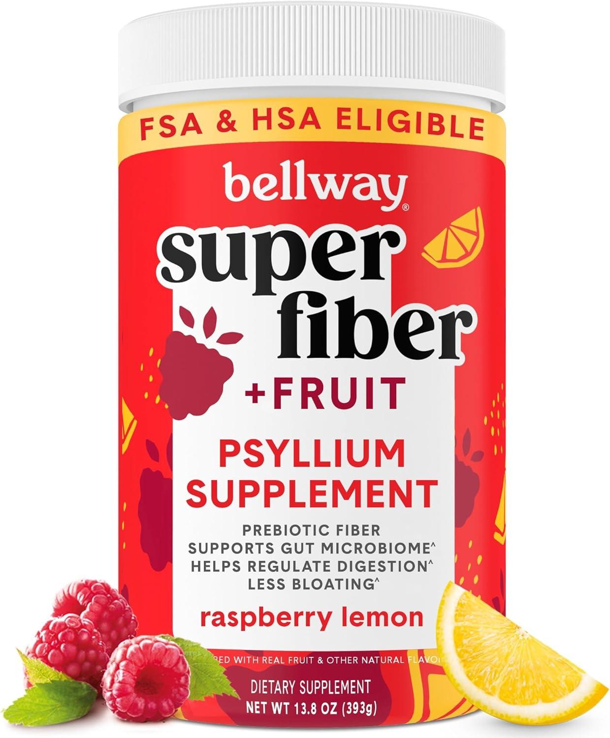 Bellway Psyllium Versus Fiber: Tested Gut Relief, Sugar-Free… Organic Power!