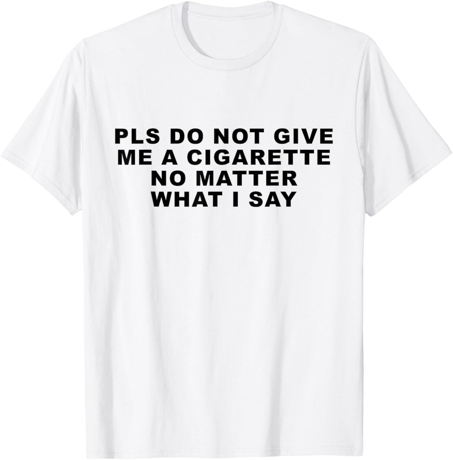 Funny T-Shirt Versus Cigarettes: Tested Style... Trending or Just Quirky?