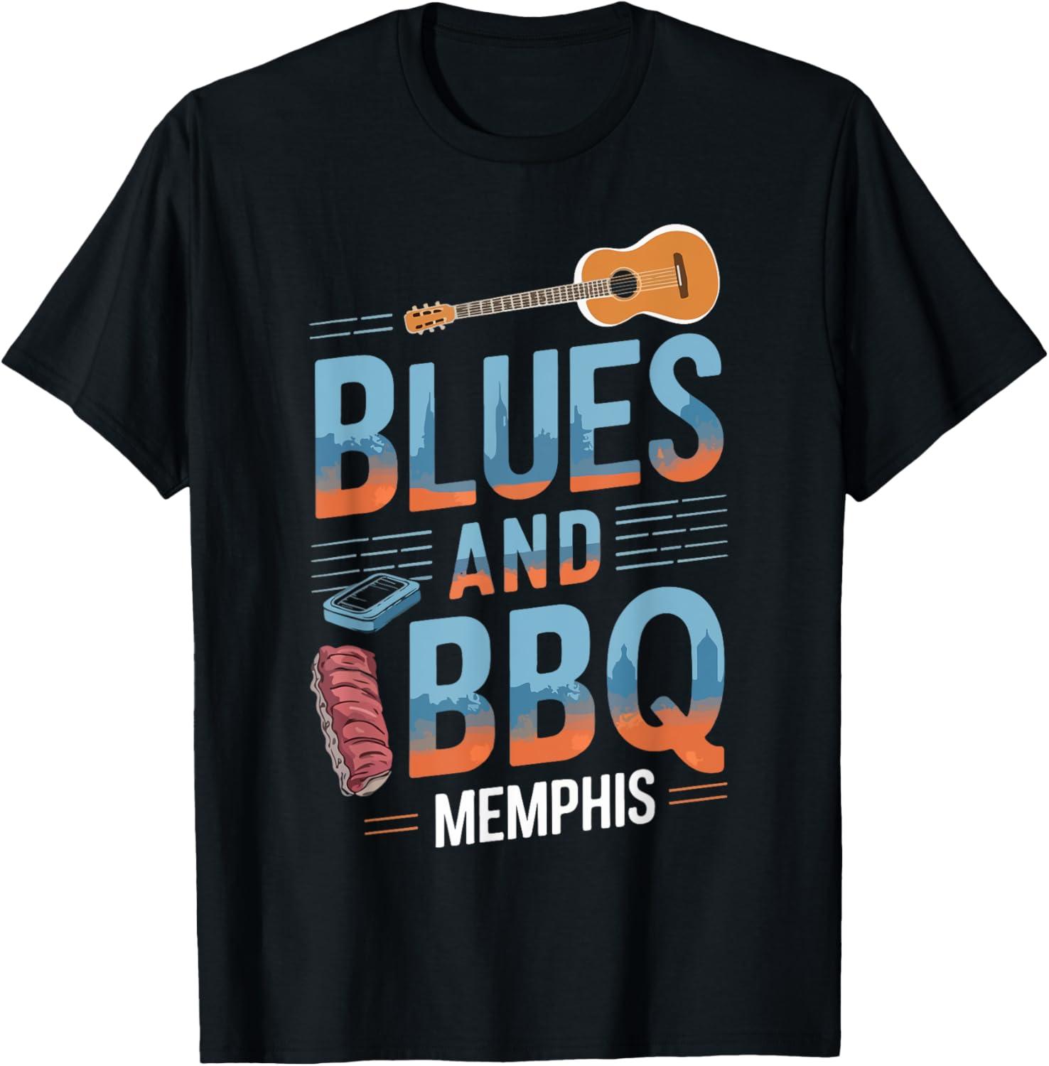 Blues T-Shirt vs. BBQ Style—Memphis Compared tested for Taste
