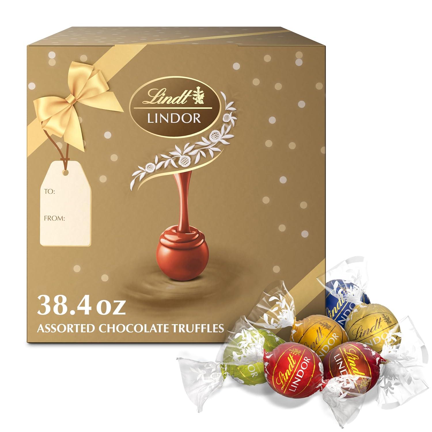 Smooth Truffle tested versus Assorted: Lindt's 90-Truffle Surprise Gift Box