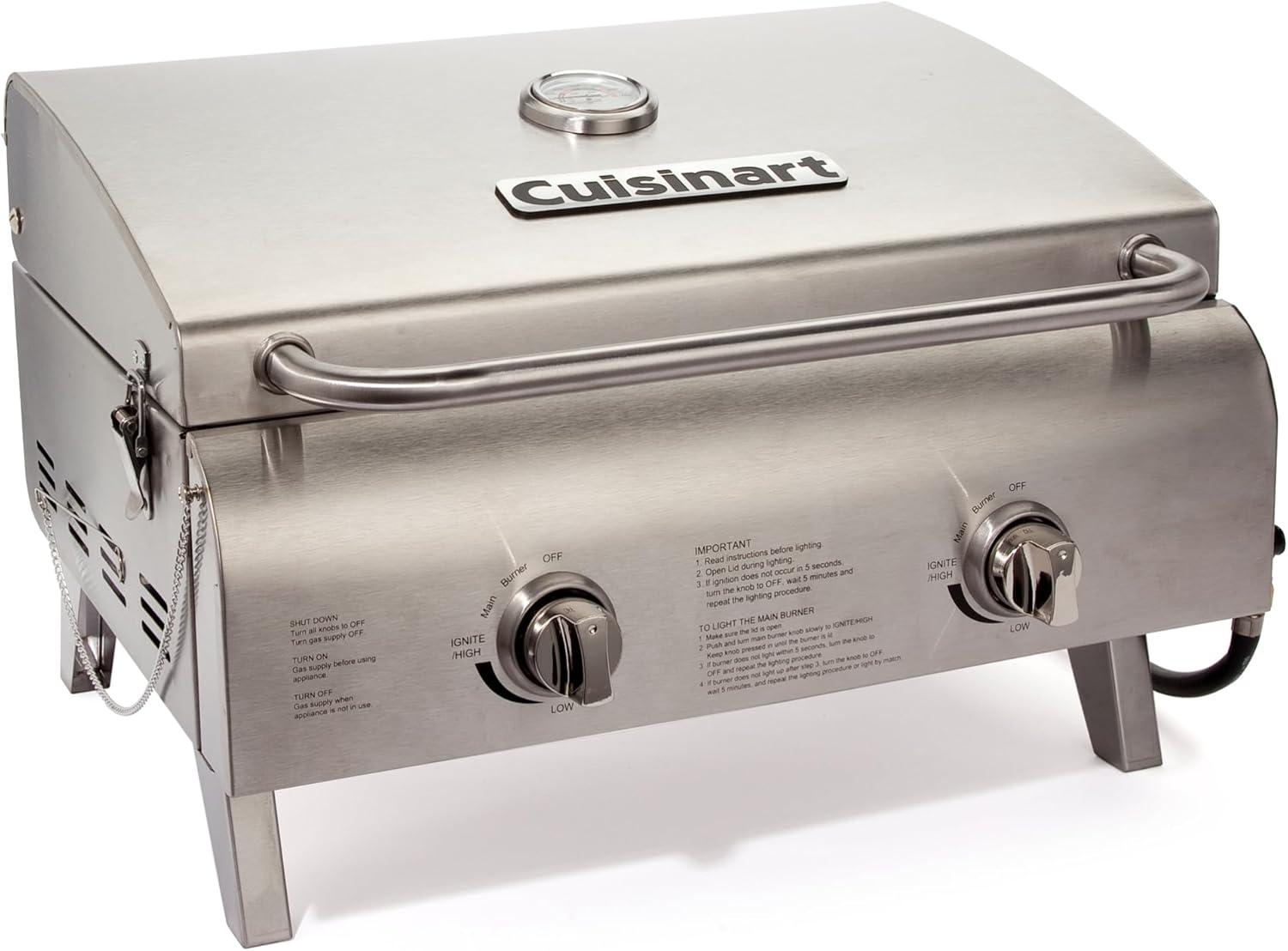 Cuisinart Grill Versus Propane: Tested For Tailgates... Compact Power Beyond Expectations