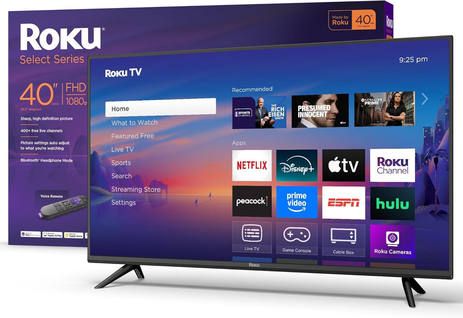 Roku 40-Inch HD TV Showdown: Tested Voice Remote & Wi-Fi Benefits… Smart Choice for Today's Viewers
