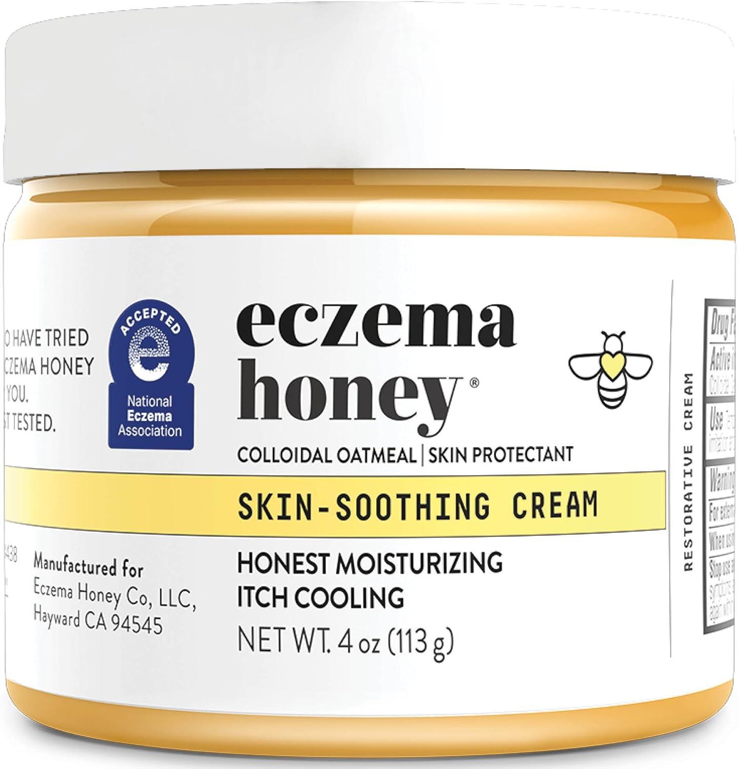 Original Eczema Honey Cream Versus Hand Lotion: Tested Relief For Itchy Skin... (48)