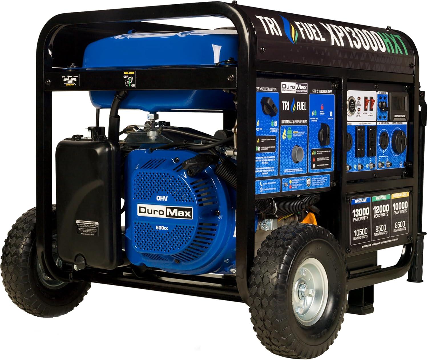 Versus Black/Blue: Tested Snowmobile Power insights… DuroMax vs. Needs