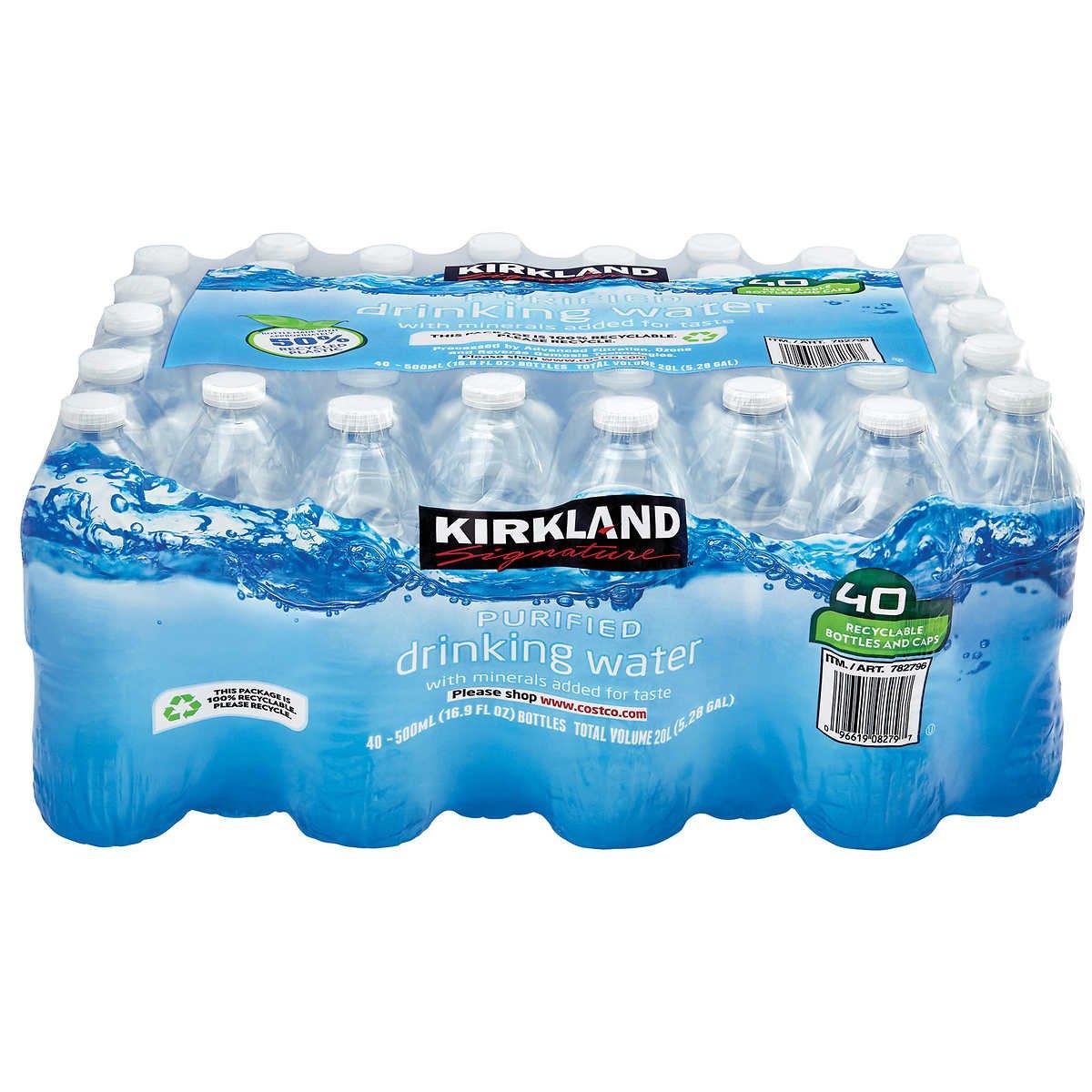 Kirkland Signature vs. Tap: Purified Test-Driven Water Choice… Hydration Made Simple!