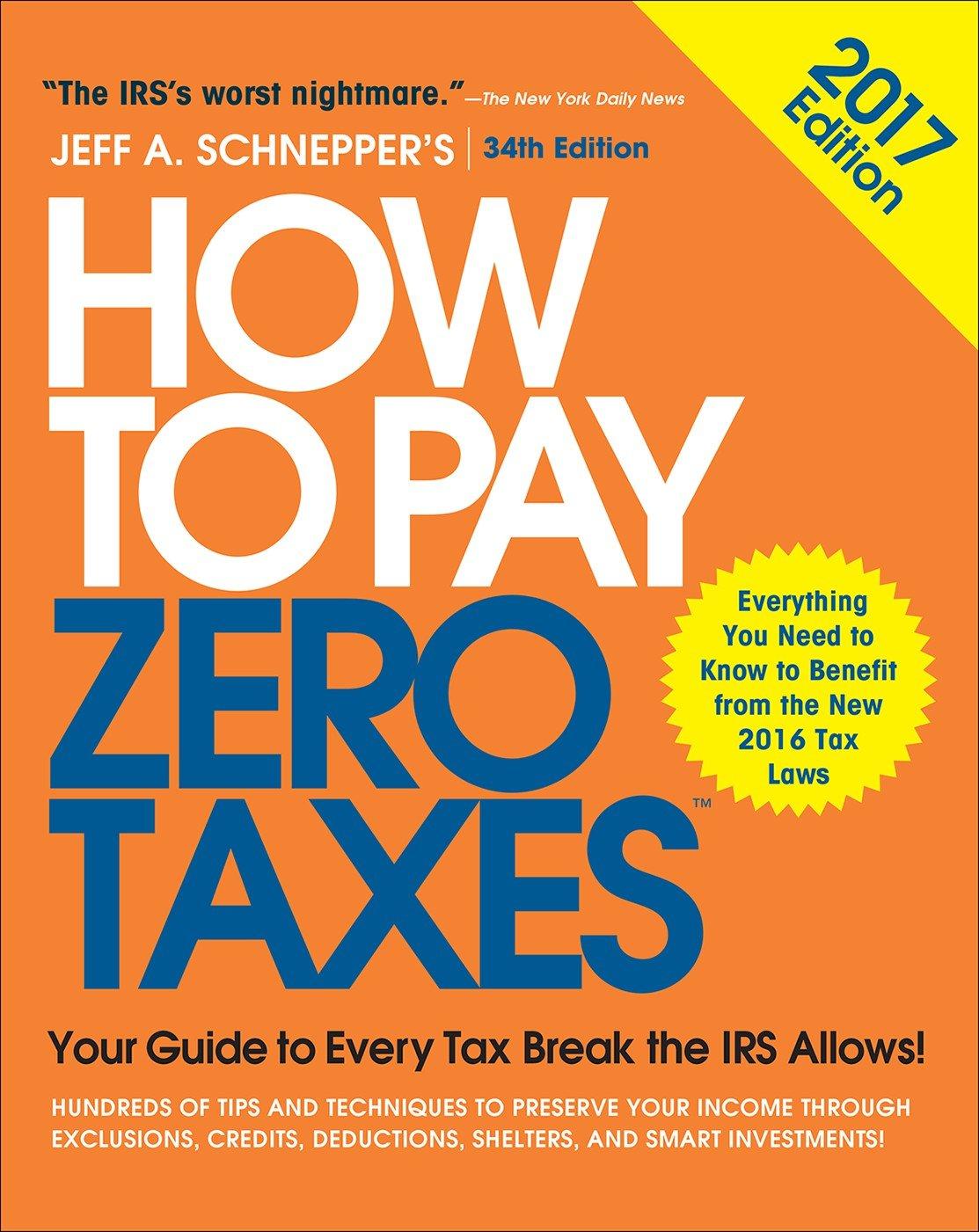Zero Taxes Book Versus Real Savings This Year... Compared