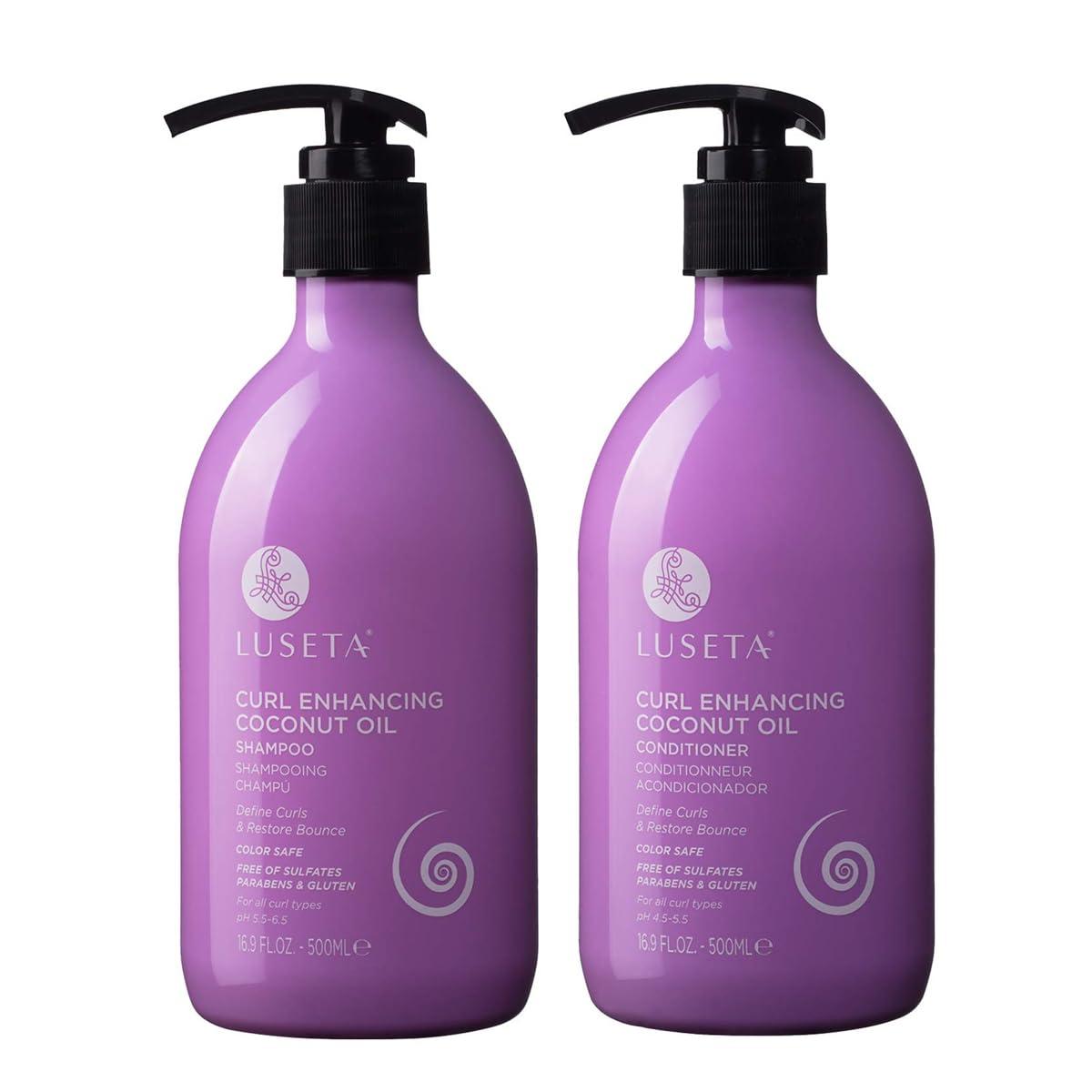 Luseta vs Curly Hair Curl Set: Tested Coconut Power for Waves... Frizz-Free, Sulfate-Free Magic