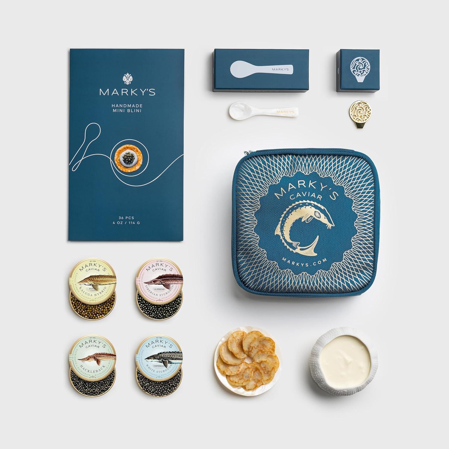 4 Caviars Versus: Tested Blini Set's Surprising Steaks