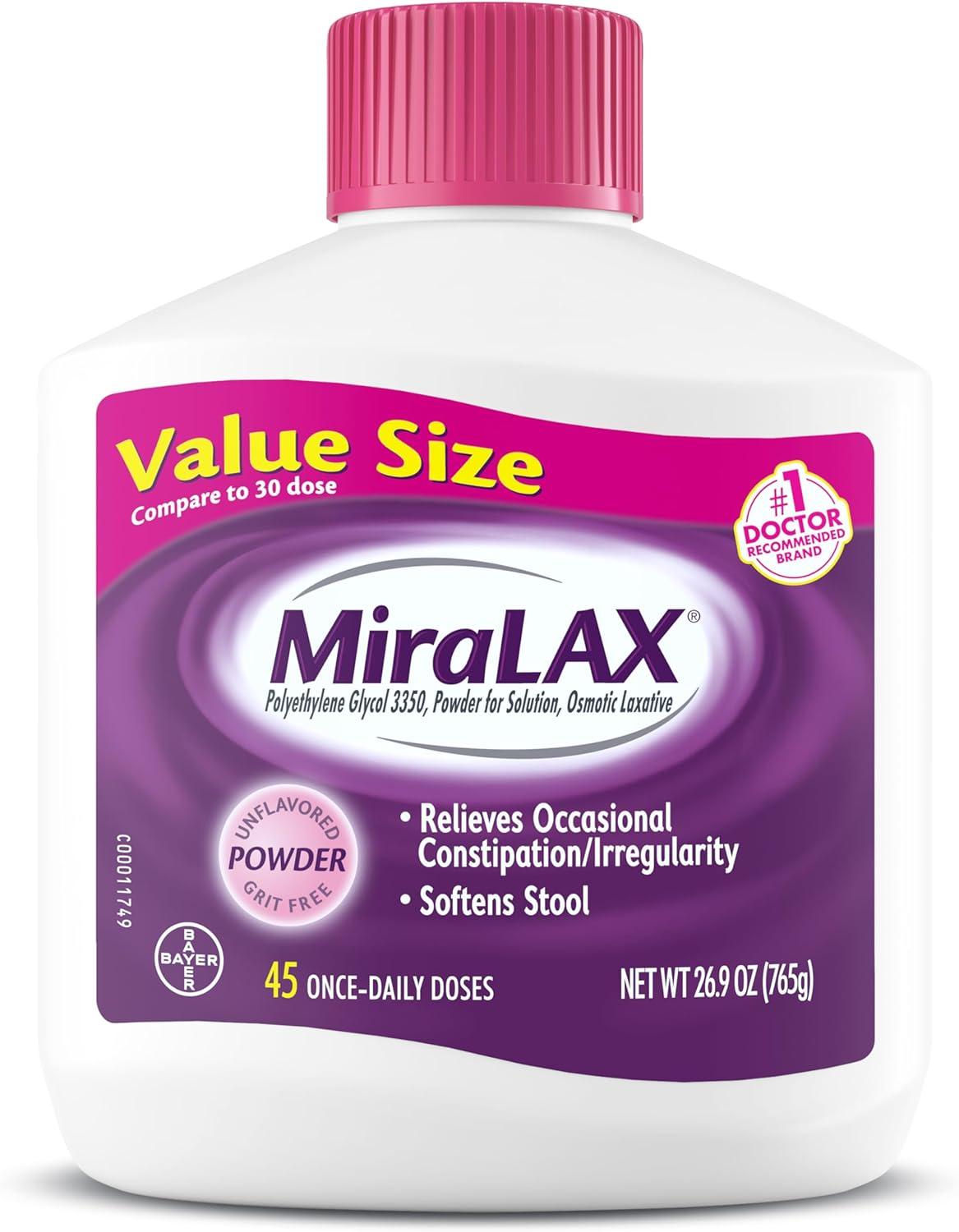 MiraLAX vs. Gentle Laxative: Tested Relief Meets Natural Softening... Perfect Use Case Prompt!