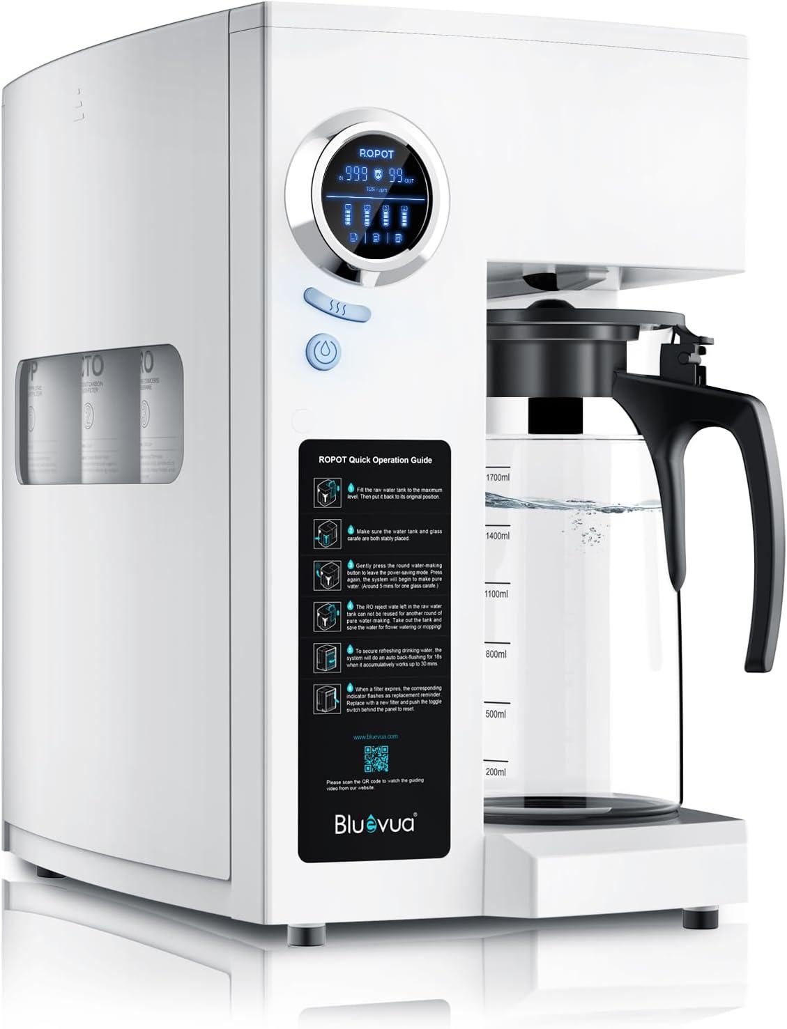 Comparing Bluevua RO100ROPOT-UV Portable Filter... Surprising UV Purification Insights For Home Use