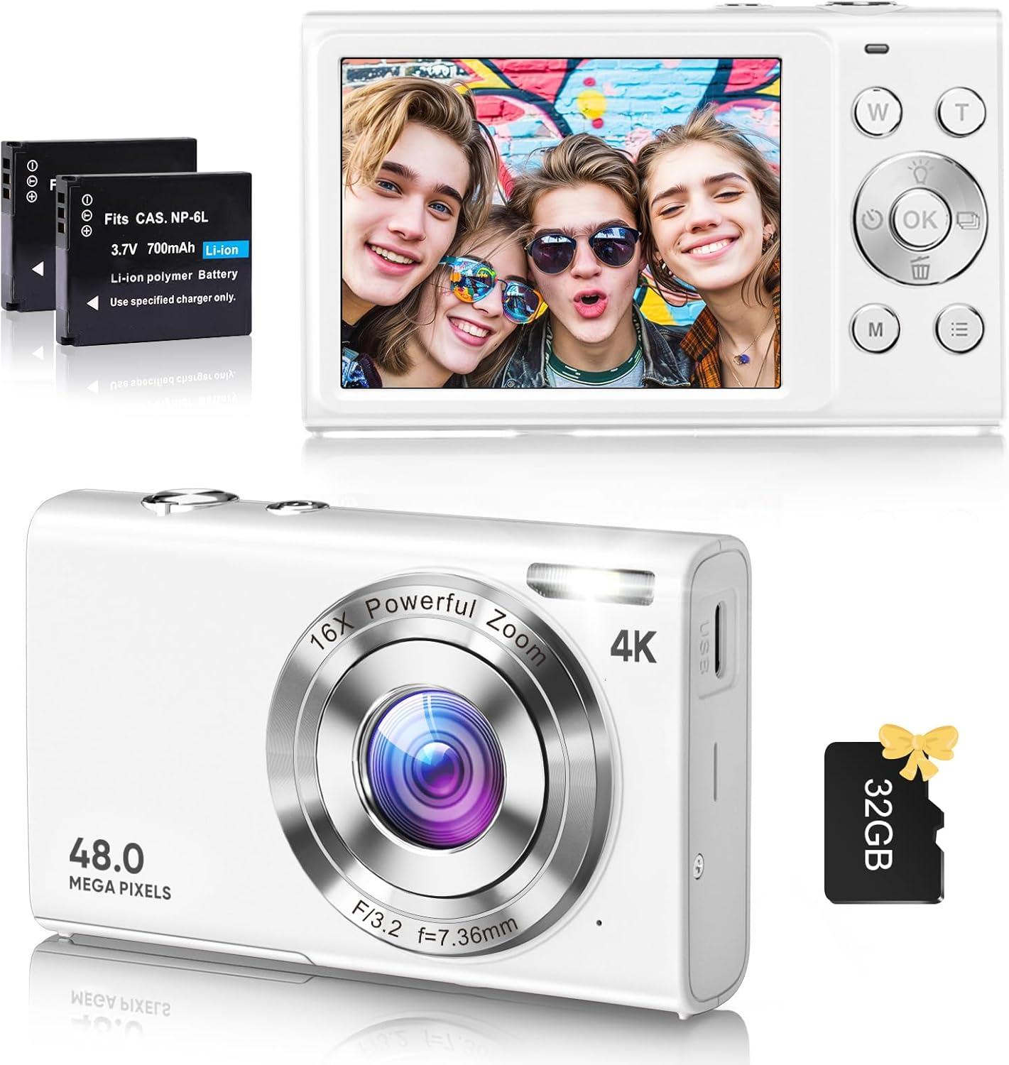 Surprising Versus: 48MP, 4K Vlogging Autofocus... Best Camera for Teens?