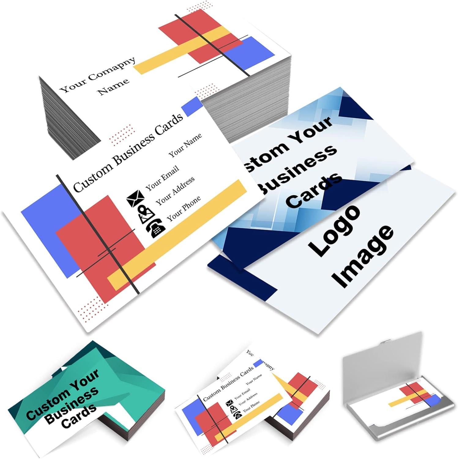 Unbeatable Custom Business Cards: Logo-Loaded, Thanks-Driven, Double-Sided Dynamite Tested
