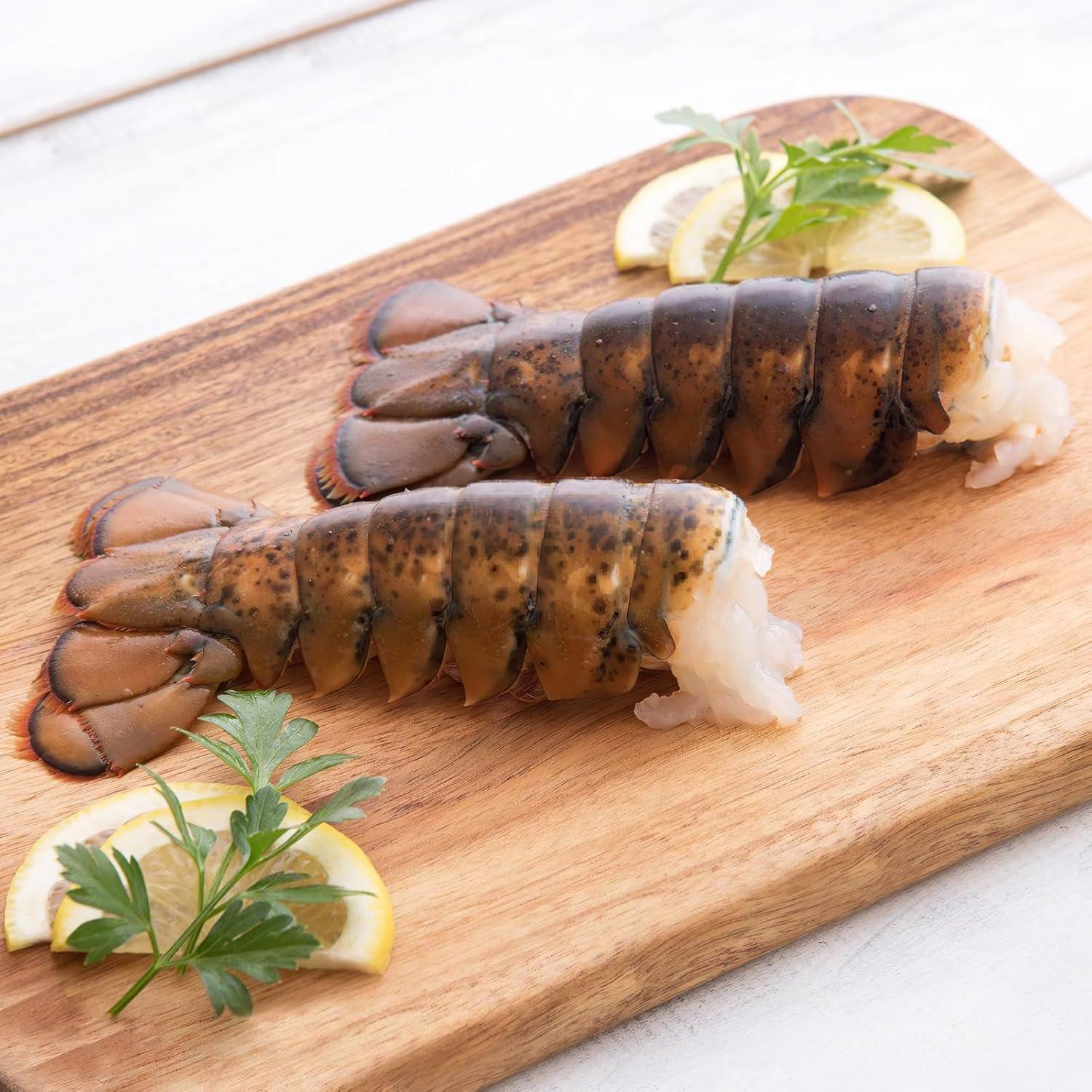 Premium Maine Lobster Tails Flash Frozen... Tested Versus Fresh, Delivery Fast!