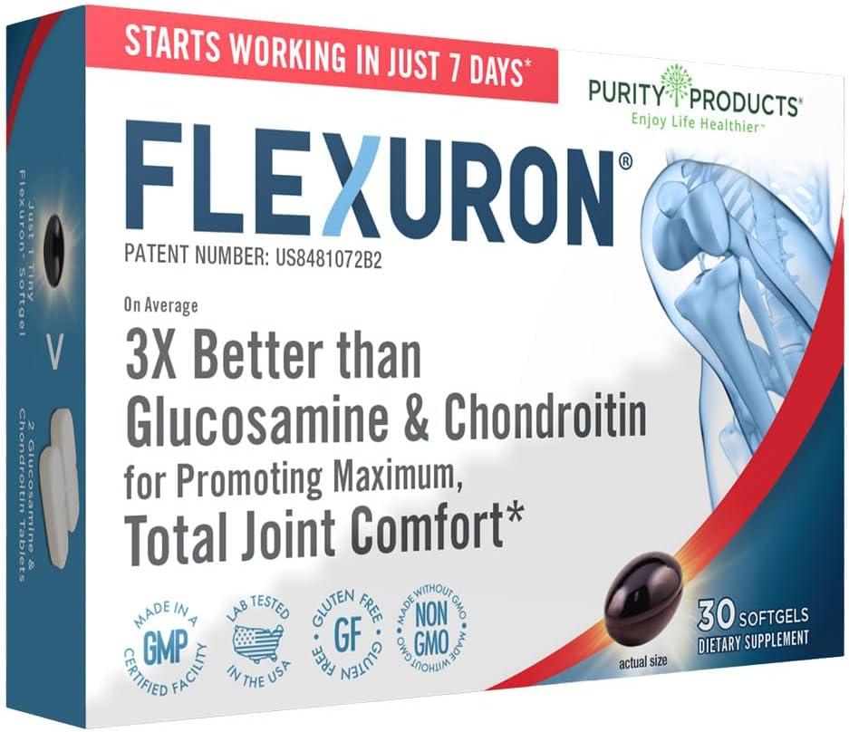 Surprising Joint Showdown: Flexuron vs Glucosamine… 3X Faster, Krill Oil Included!
