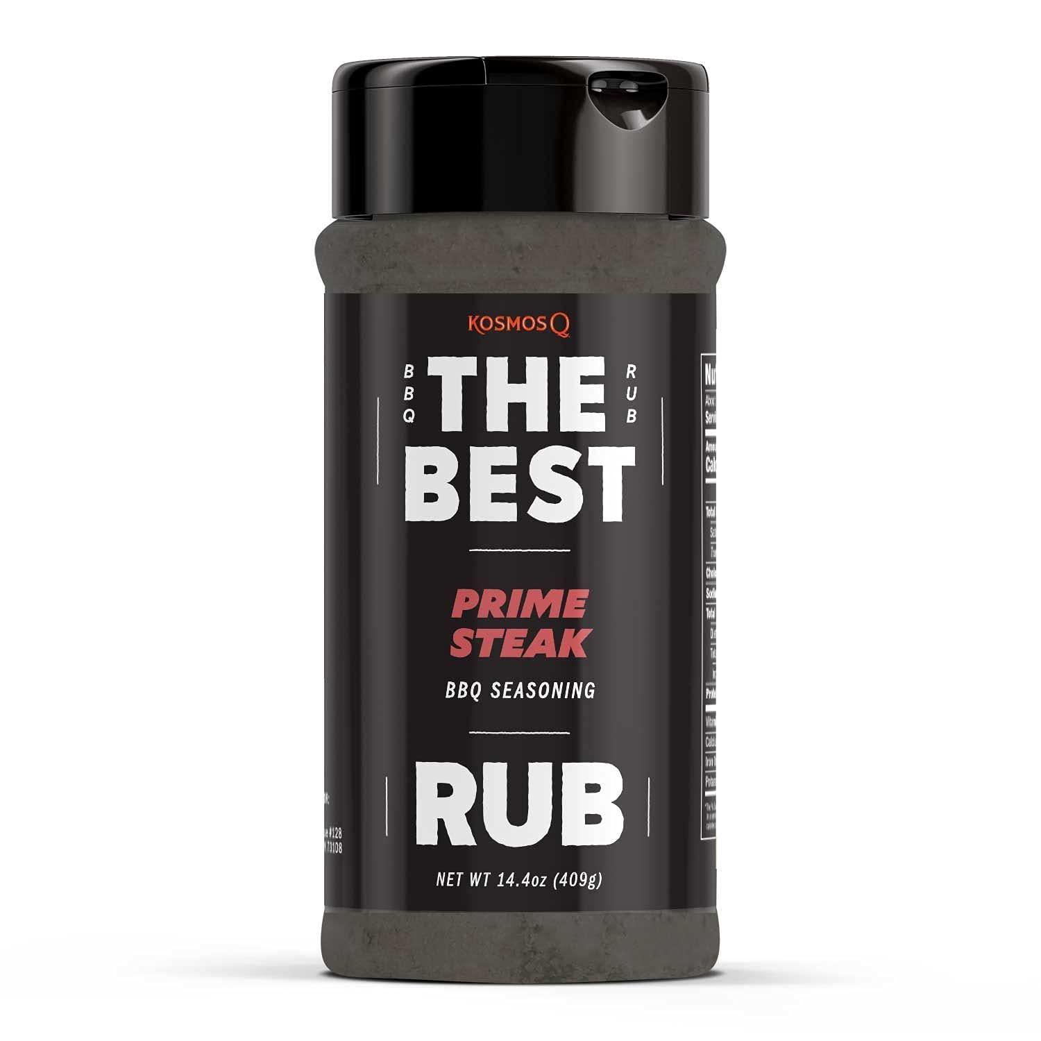 Surprising Insight: Kosmos Q Rub vs. Prime Steak Rub… (14.4 oz) - Compare Now!