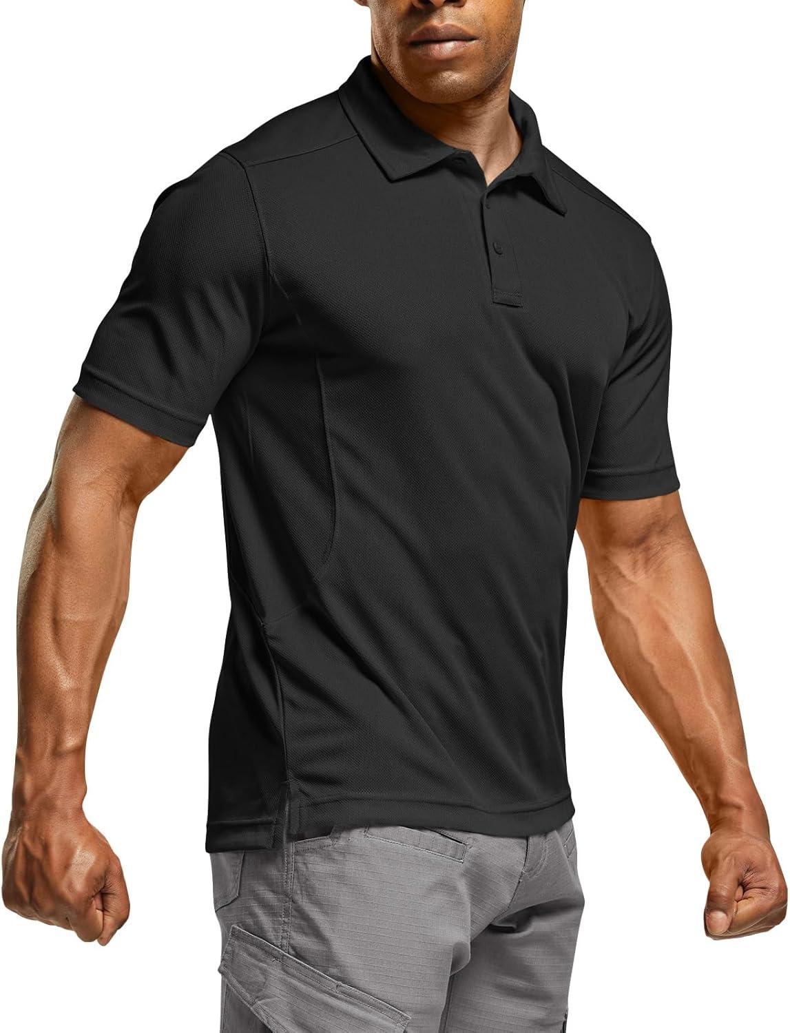 Striking Performance Shirts Compared: Surprising Golf Insights...Tactical Dry Fit UPF 50+