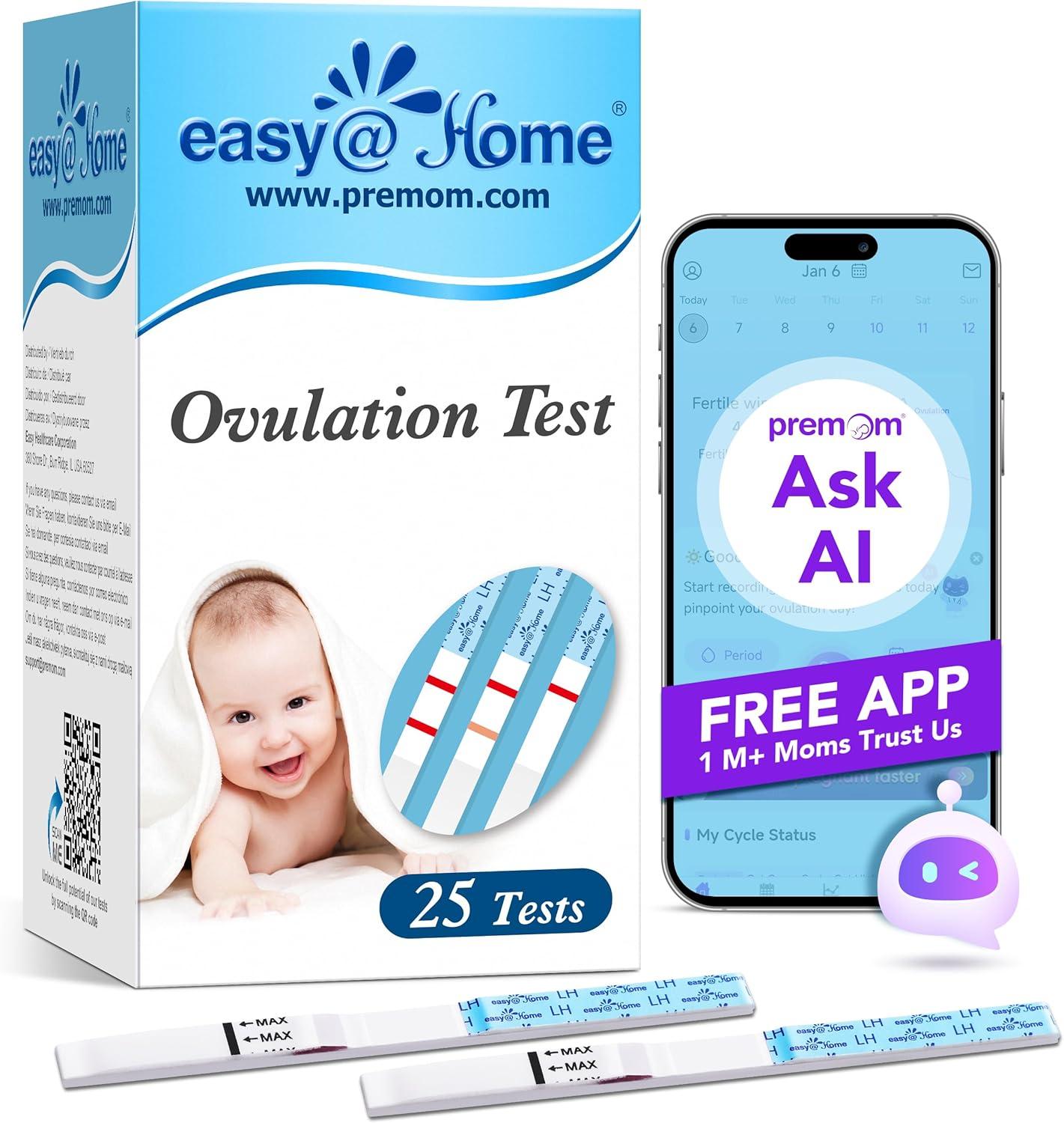 Easy@Home Ovulation Strips Versus Premom App: Tested Fertility Kit Use Case