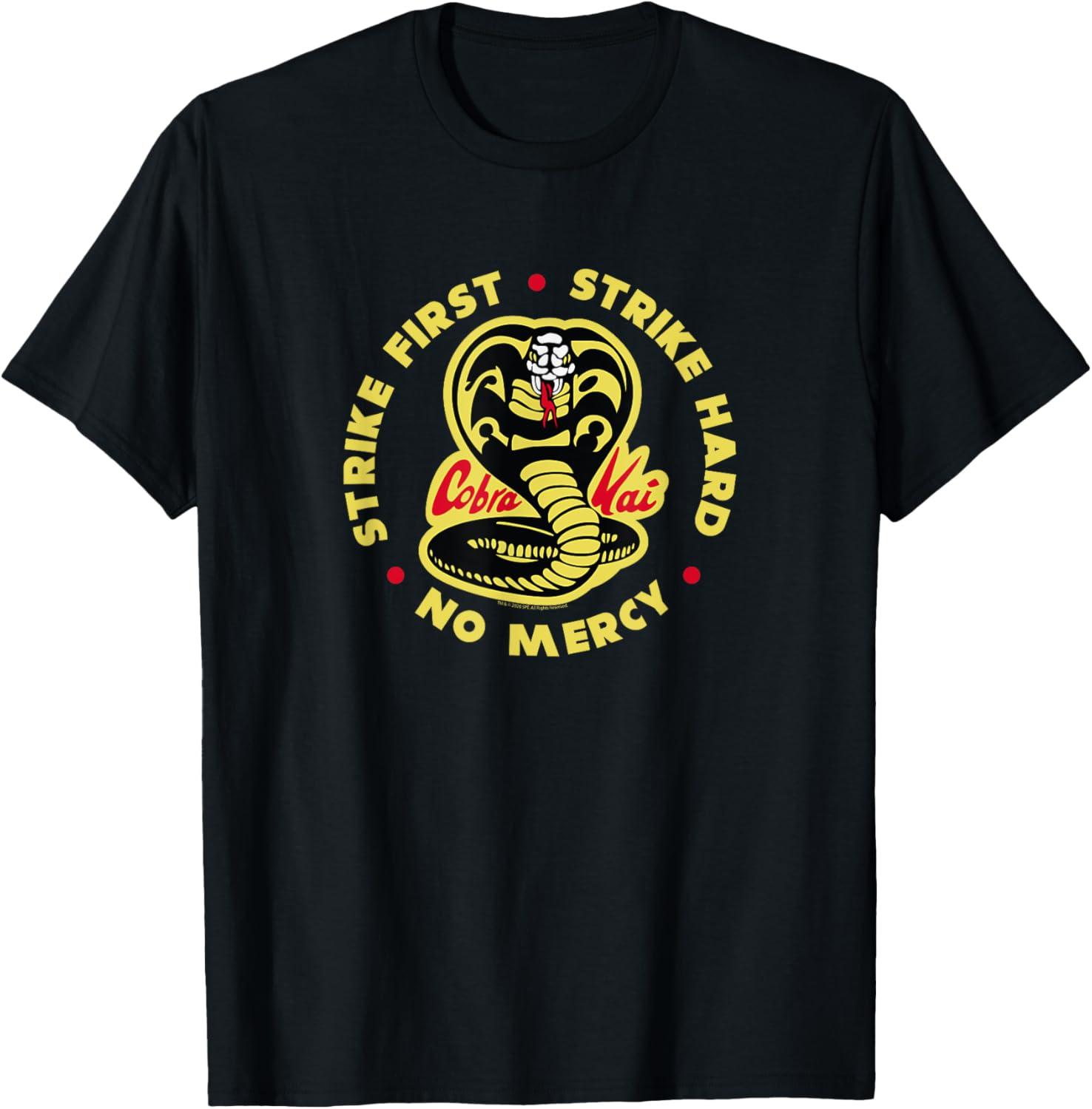 Versus Cobra Kai T-Shirt: Tested Logos & Trendy Fit