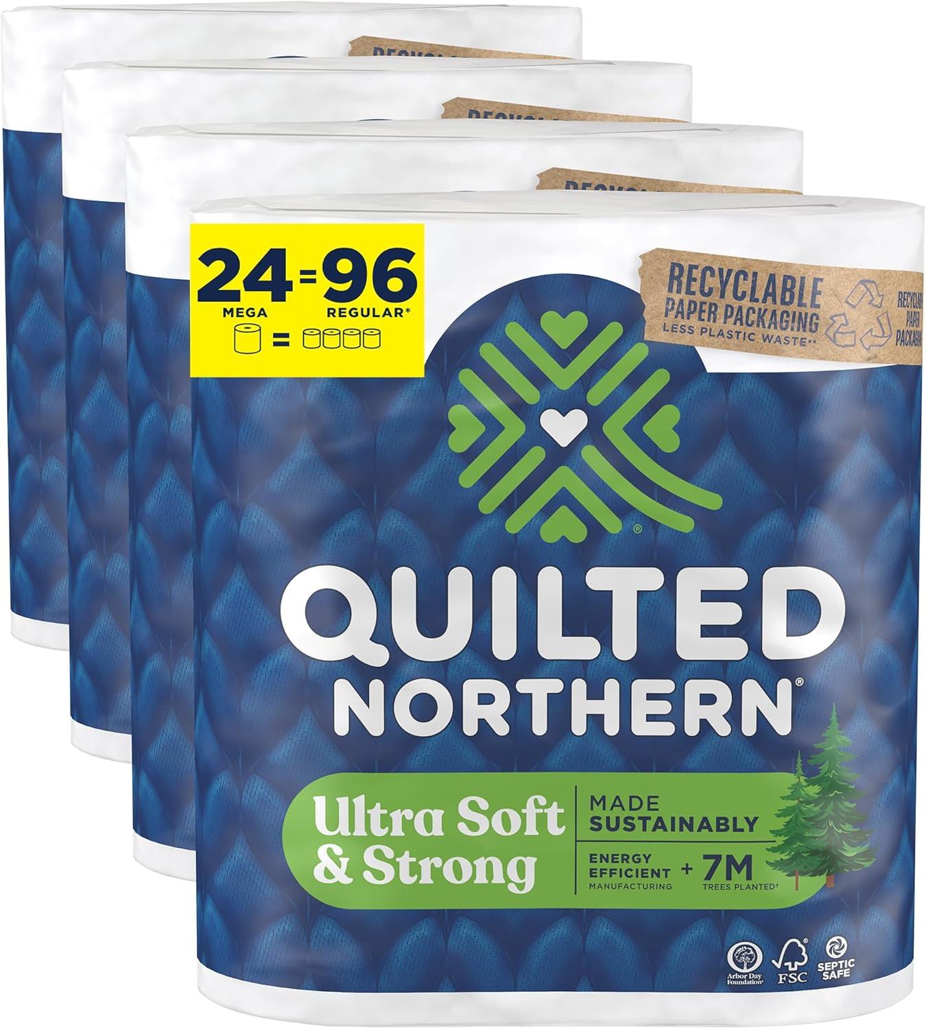 Quilted Northern vs. Regular: 24 Rolls, 5X Stronger, Surprising Softness Compared