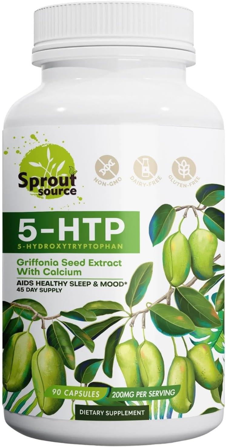Happy Mood, Tired Sleep: 200mg 5-HTP vs Non-GMO Capsule... (Tested For You!)