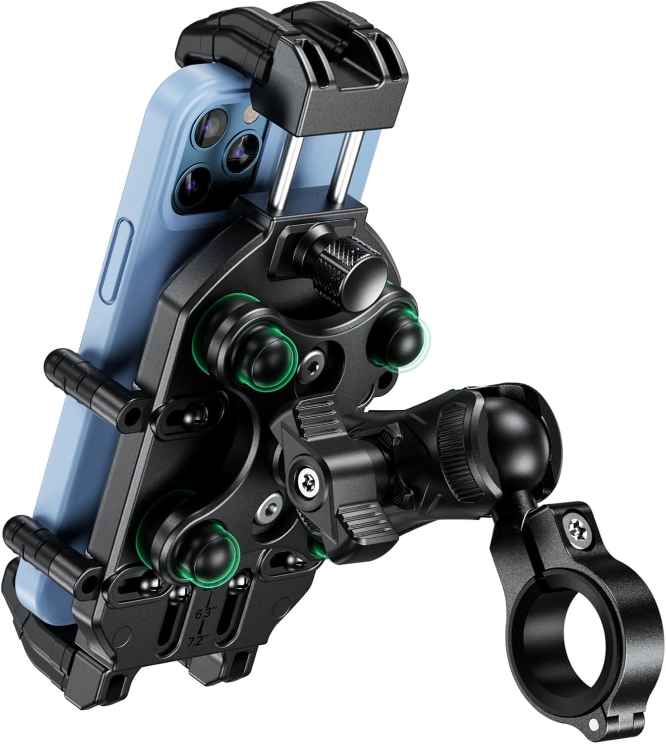 Motorcycle Phone Mount: Tested For Secure, Surprising Grip On Rough Roads
