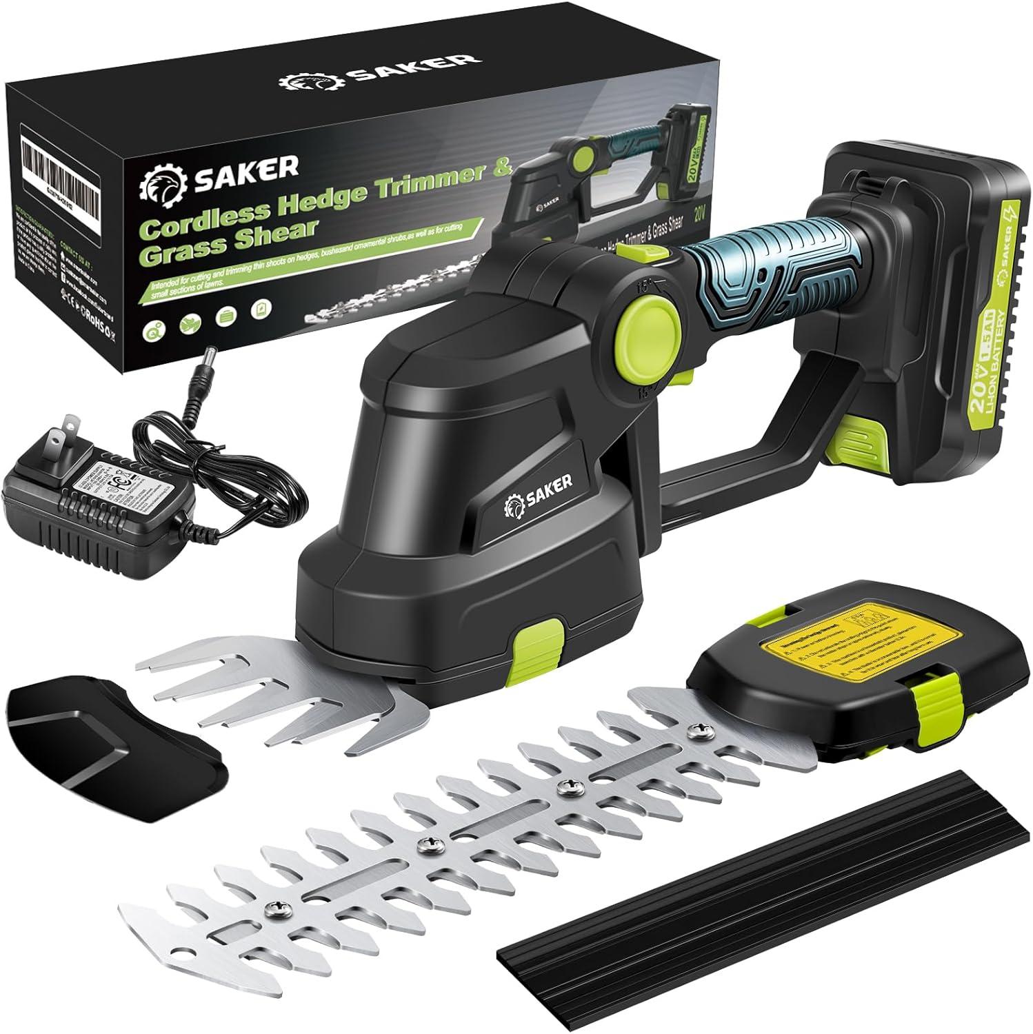 20V vs Rechargeable vs Handheld: Saker vs Grass Shears—Surprising Battery Power!