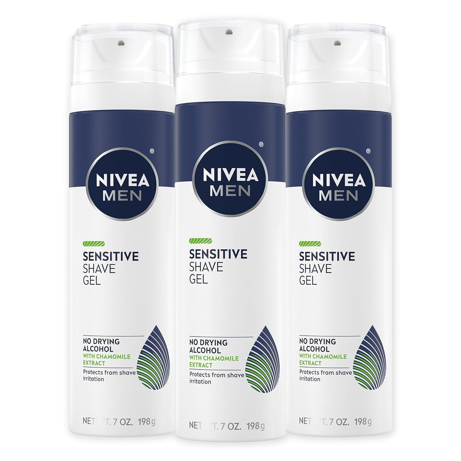 NIVEA MEN Shave Gel vs. Competitor: Tested Benefits Reveal Surprising Relief... Perfect For Sensitive Skins!
