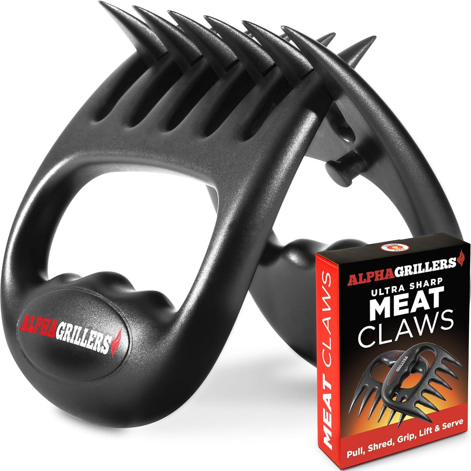 Alpha Grillers Claws Tool Versus Pulled Pork Sharpening... Smoker Gift Test_for Men