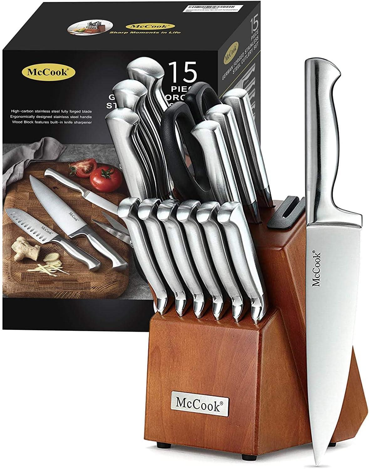 McCook Knives Versus Block: Surprising Sharpener Insight...Get Tested!