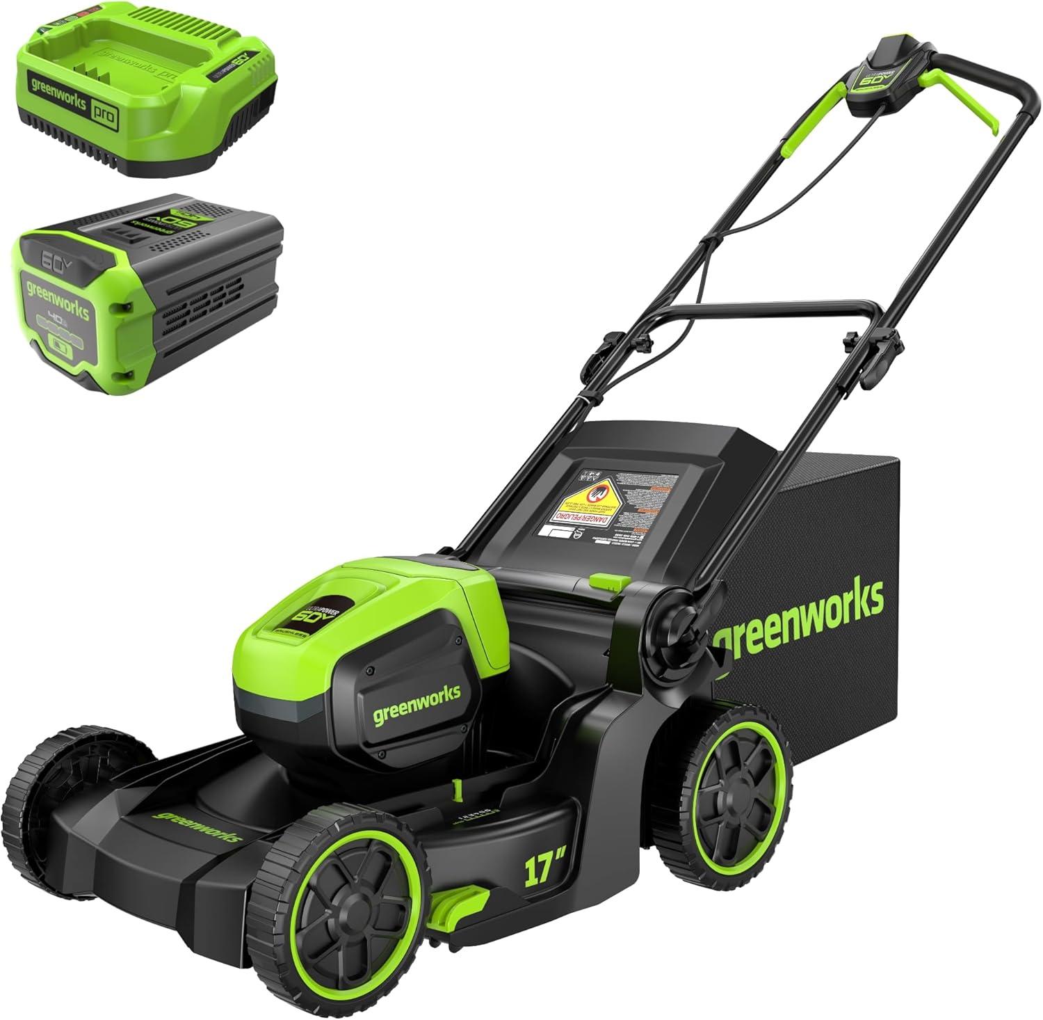 Greenworks 60V Mower vs. 4.0Ah Tested: Quiet Performance, $250 Power Bonus?