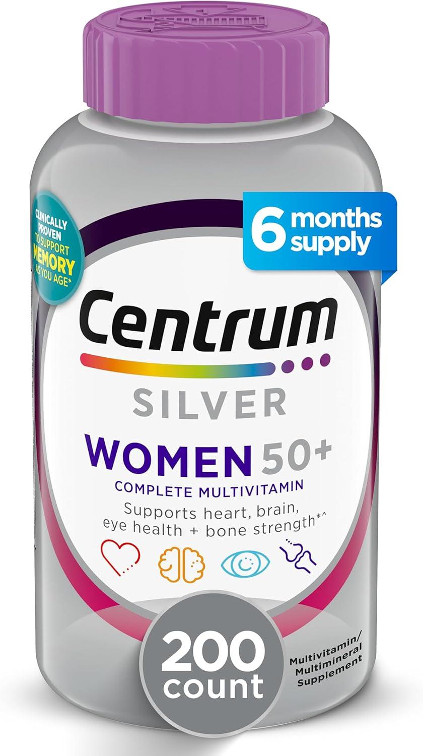 Vitamins vs minerals: tested for memory... Silver women's choice