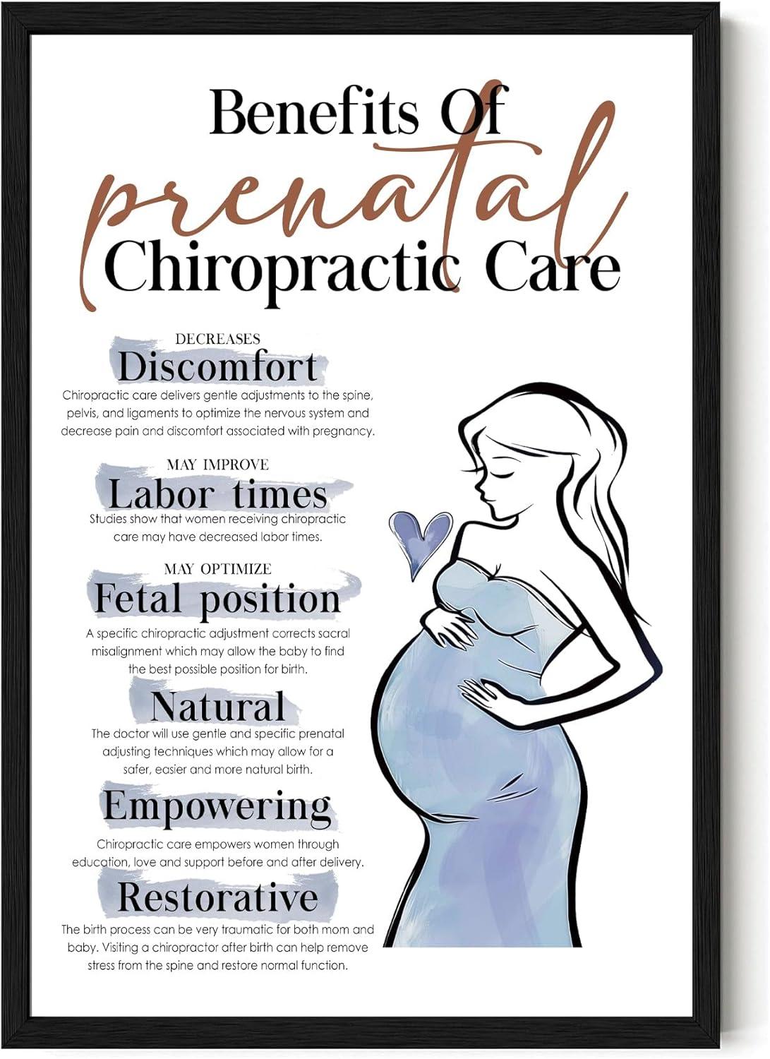 Chiropractic Poster Showdown: Tested Benefits Unframed Art