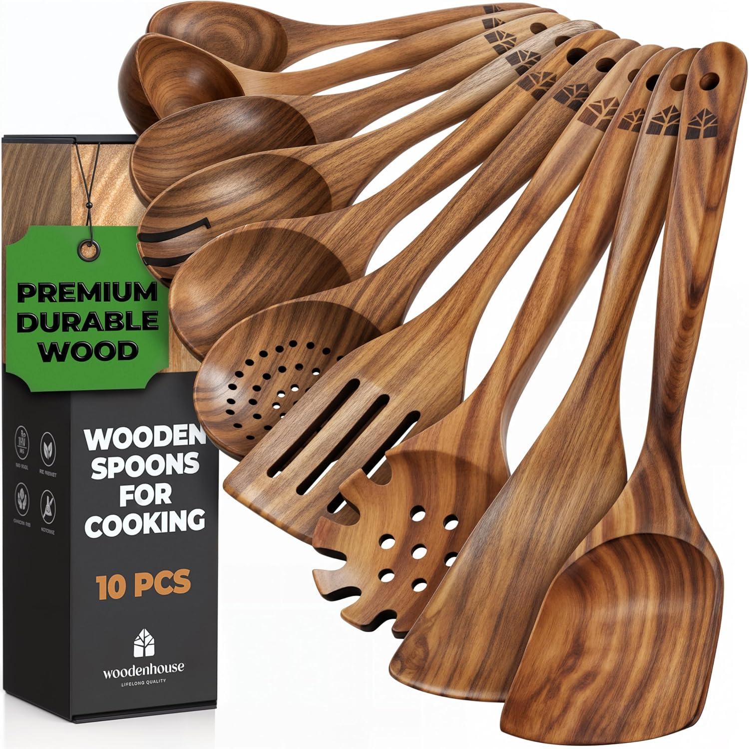 Sturdy Teak Spoons Tested Versus Silent Pans: Nonstick Set Insight