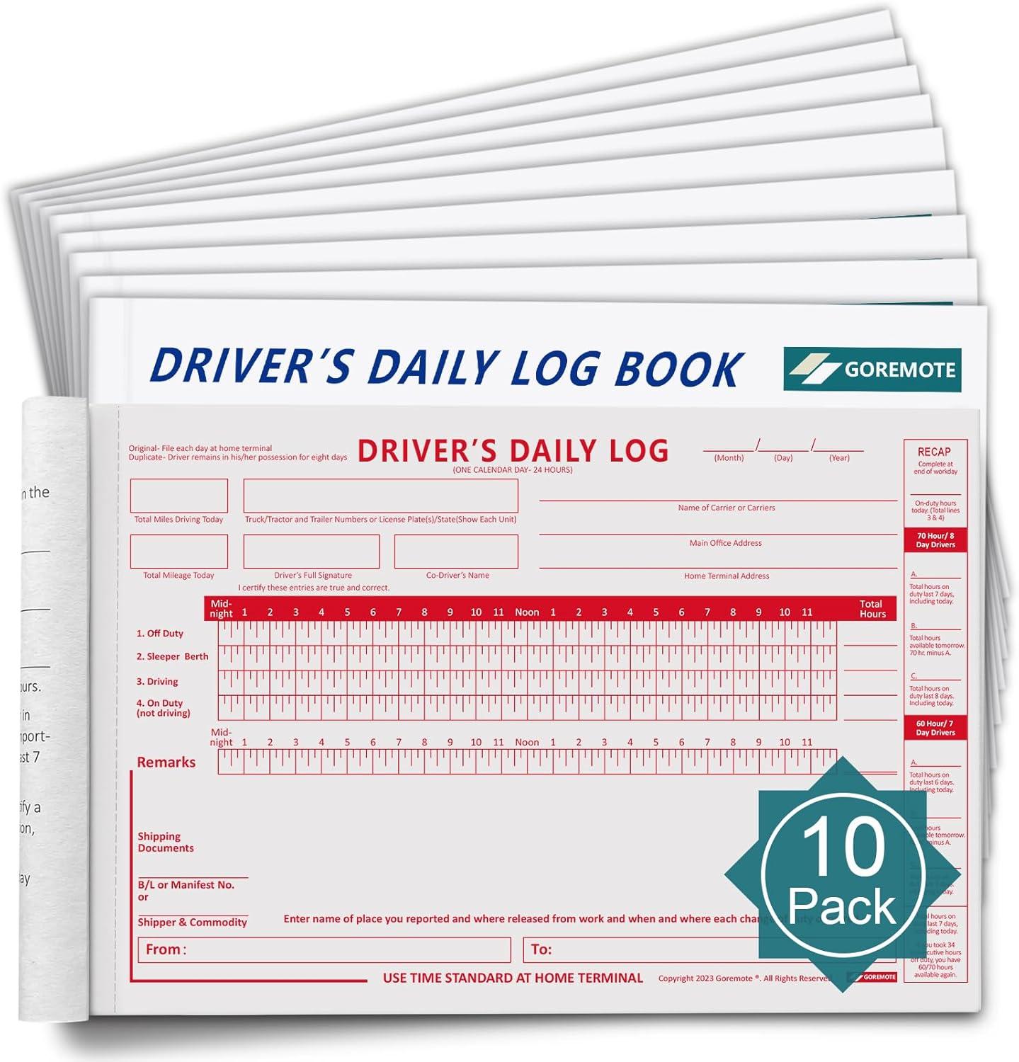 Log Books Versus: 7-Day Recaps & DOT Standards Tested