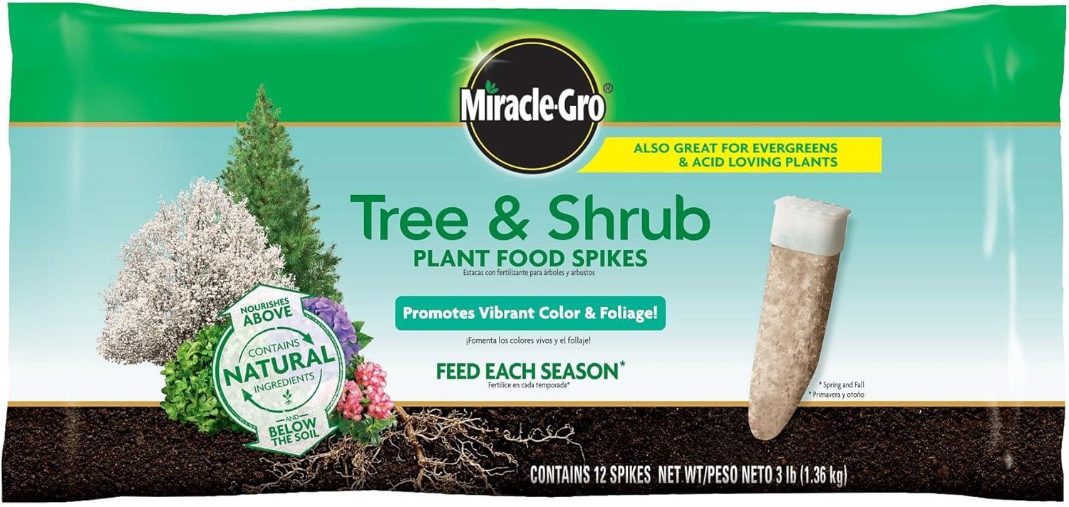 Versatile spikes, tested roots... Compared: Miracle-Gro Tree Food vs. Needs