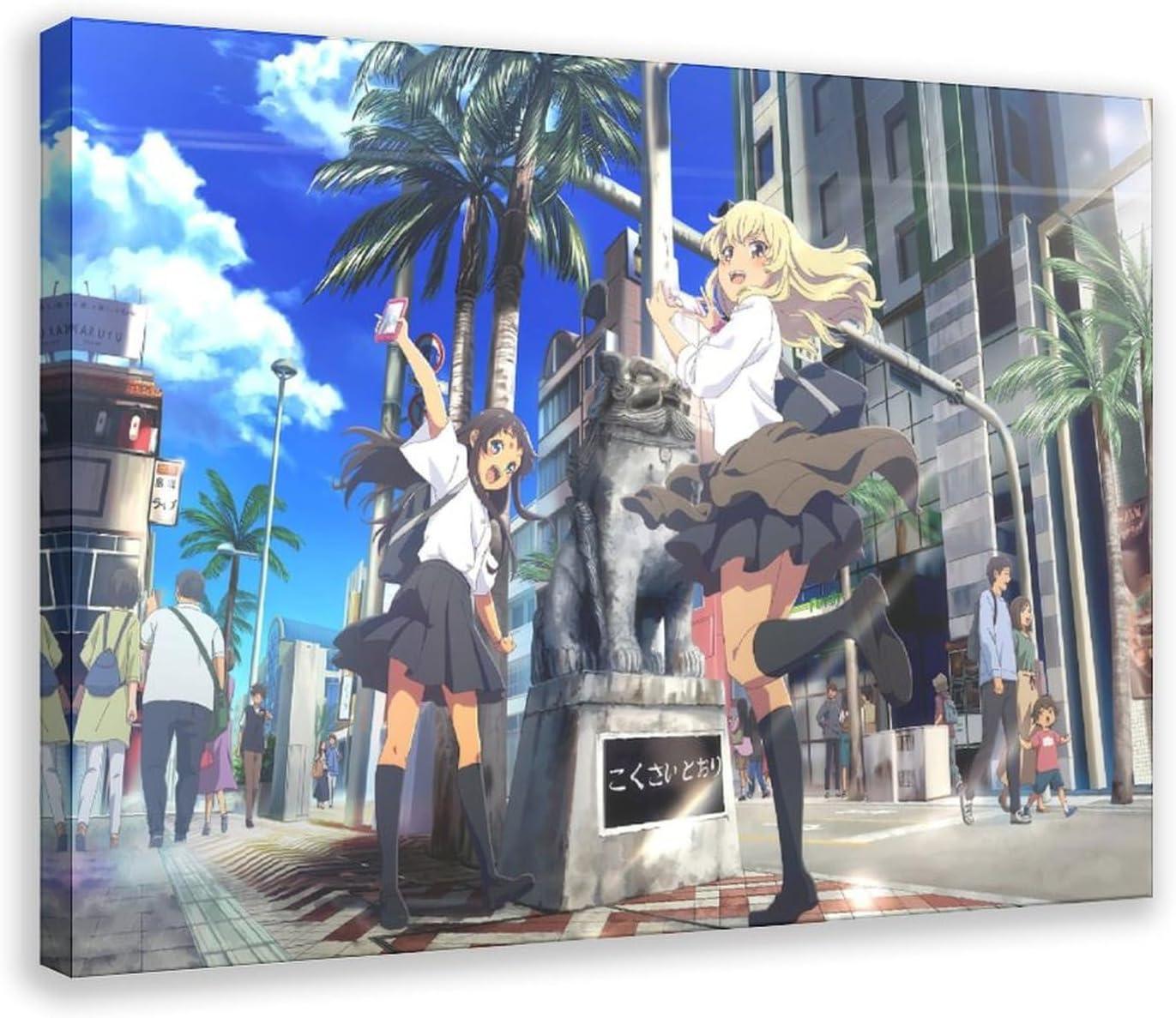 Anime Poster Showdown:.Locale Love--What She Says In OkitsuraArt.Printed decor insight