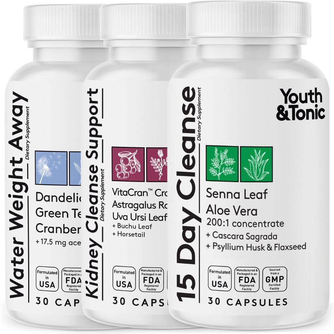 Youth Tonic Cleanse Pill Showdown: Surprising Colon Kidney Benefits... Try It!