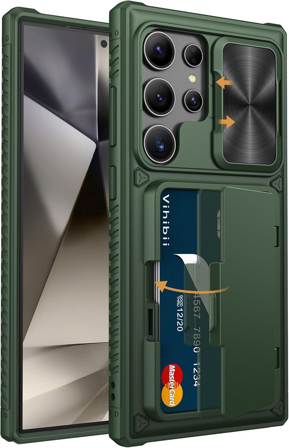 Samsung S24 Ultra Case Showdown: Tested Green With Holder, Lens, Kickstand... Tough And Smart Surprise!