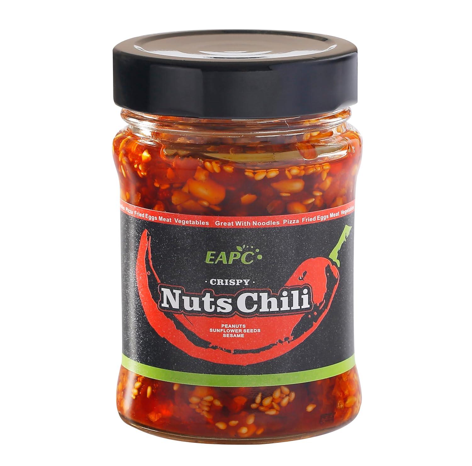 Surprising Versus: EAPC Crunchy Chili Sauce, 6.7oz, Ready…