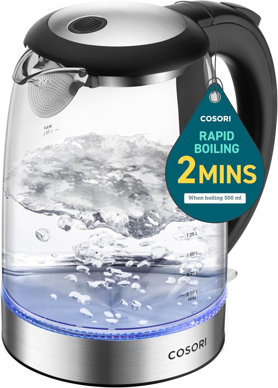 Surprising Showdown: Stainless Steel Cosori vs. Plastic Kettles… Tea supremacy tested!
