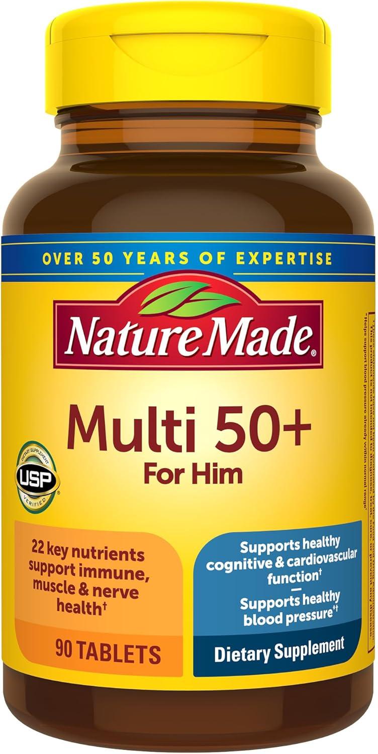 Surprising Showdown:Men’s 50+ Vitamins Compared