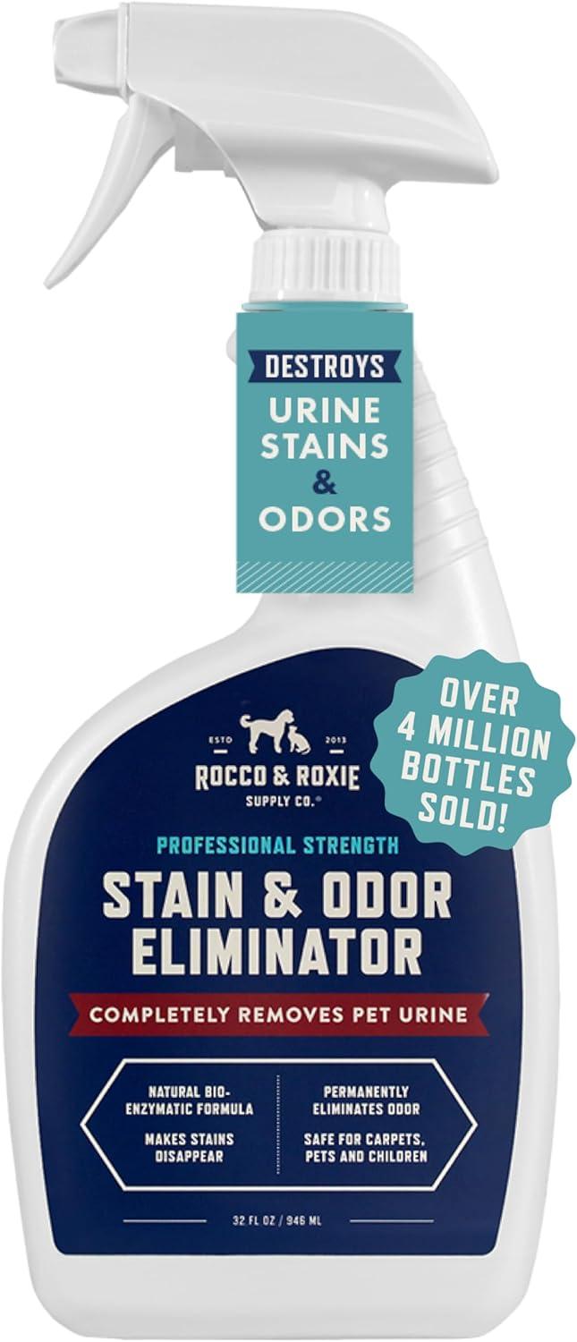 Rocco Versus Roxie: Enzyme Battle for Pet Odor... (36 chars)