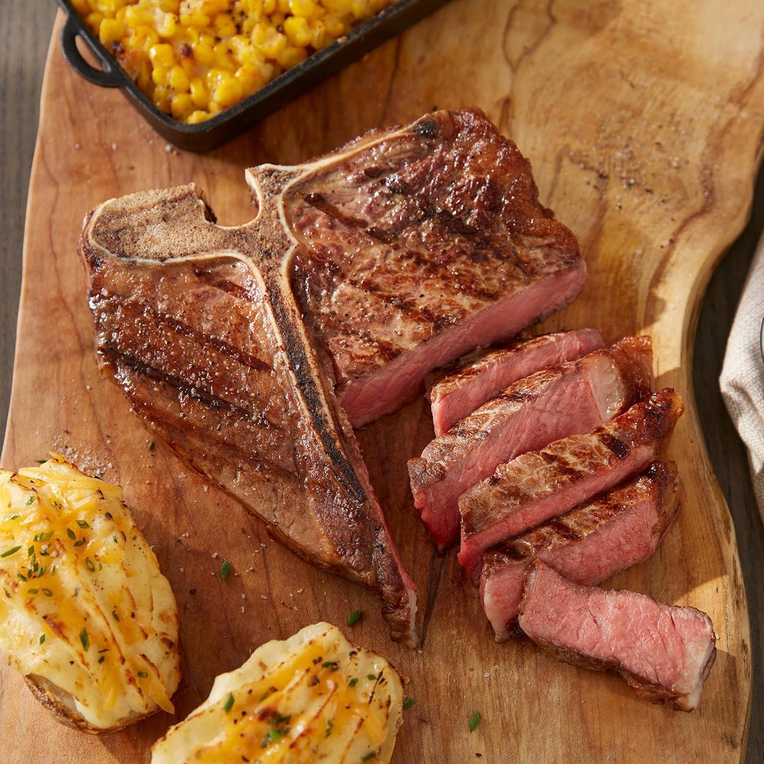 Premium Porterhouse vs Home Cooked: Showdown! tested, juicy, 18 oz... Only $$$$ Suzie's Kitchen (Steak Company)