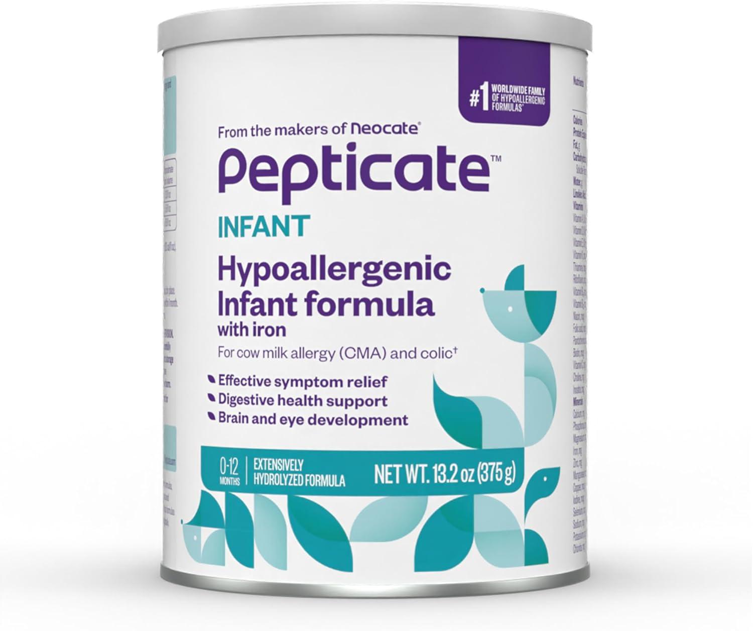 Pepticate vs. Allergen-Free Formula: Surprising Test Showcases Hypoallergenic Benefits