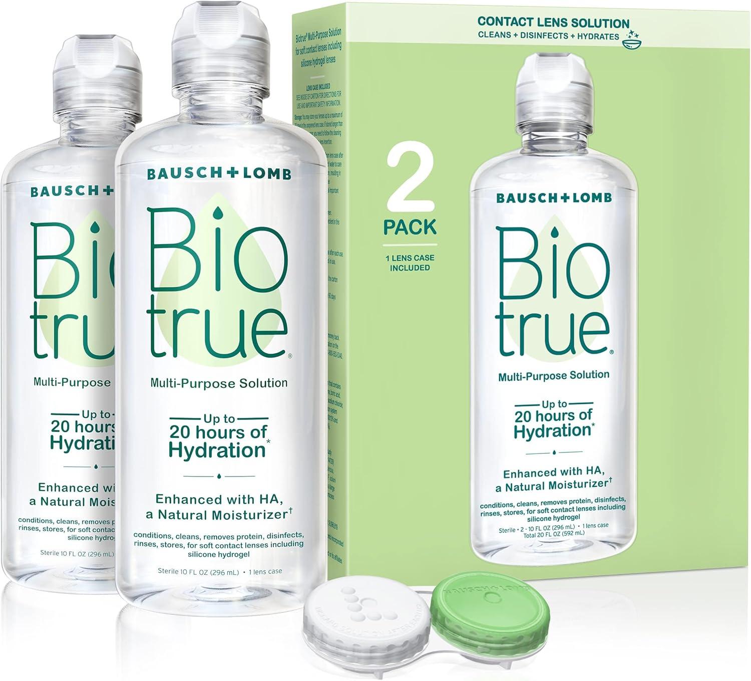 Biotrue Versus Multi-Purpose Surprising Lens Benefits... (2-pack included)
