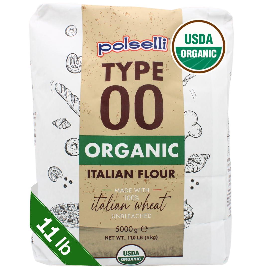 PolSelli Flour Versus All-Purpose: Tested Organic, Italian Pizza Magic