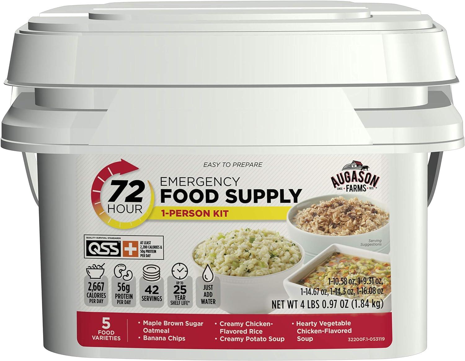 Emergency Food Bucket Showdown: Wise vs. Augason Essentials