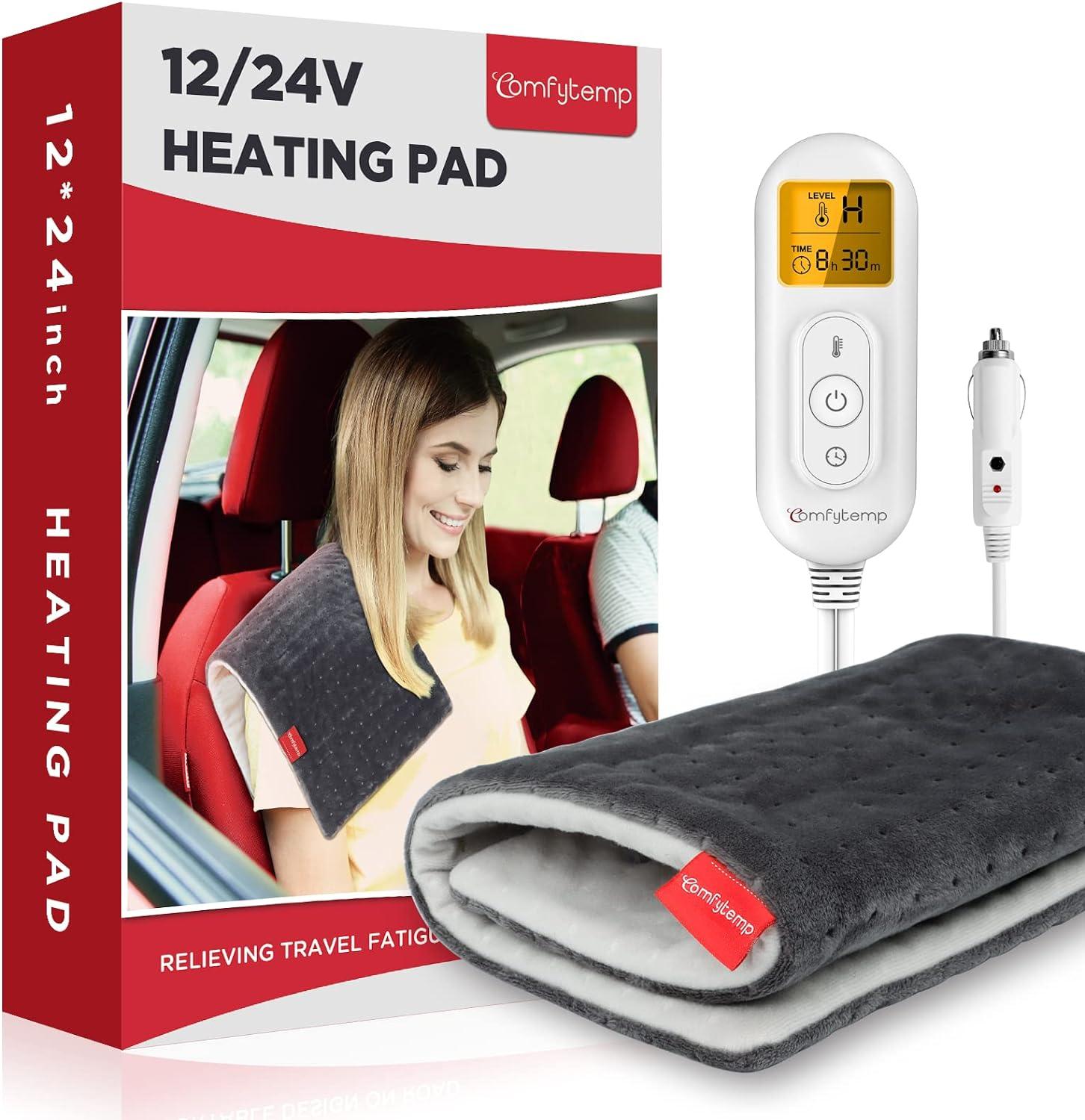 Heated Relief Blanket Versus Pain Relief Blanket… Tested For Travel!